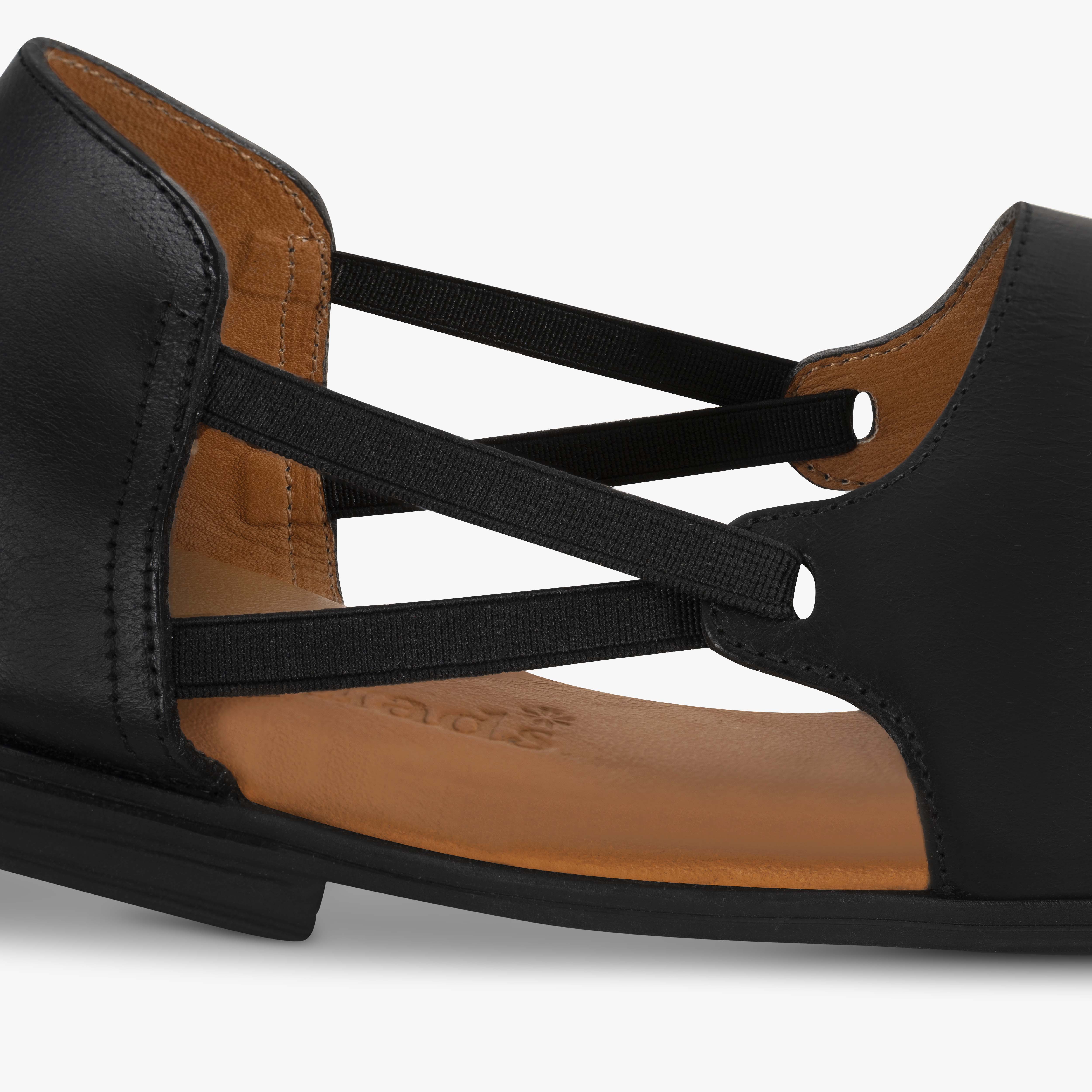 Jet Black Peep Toes - Image 5