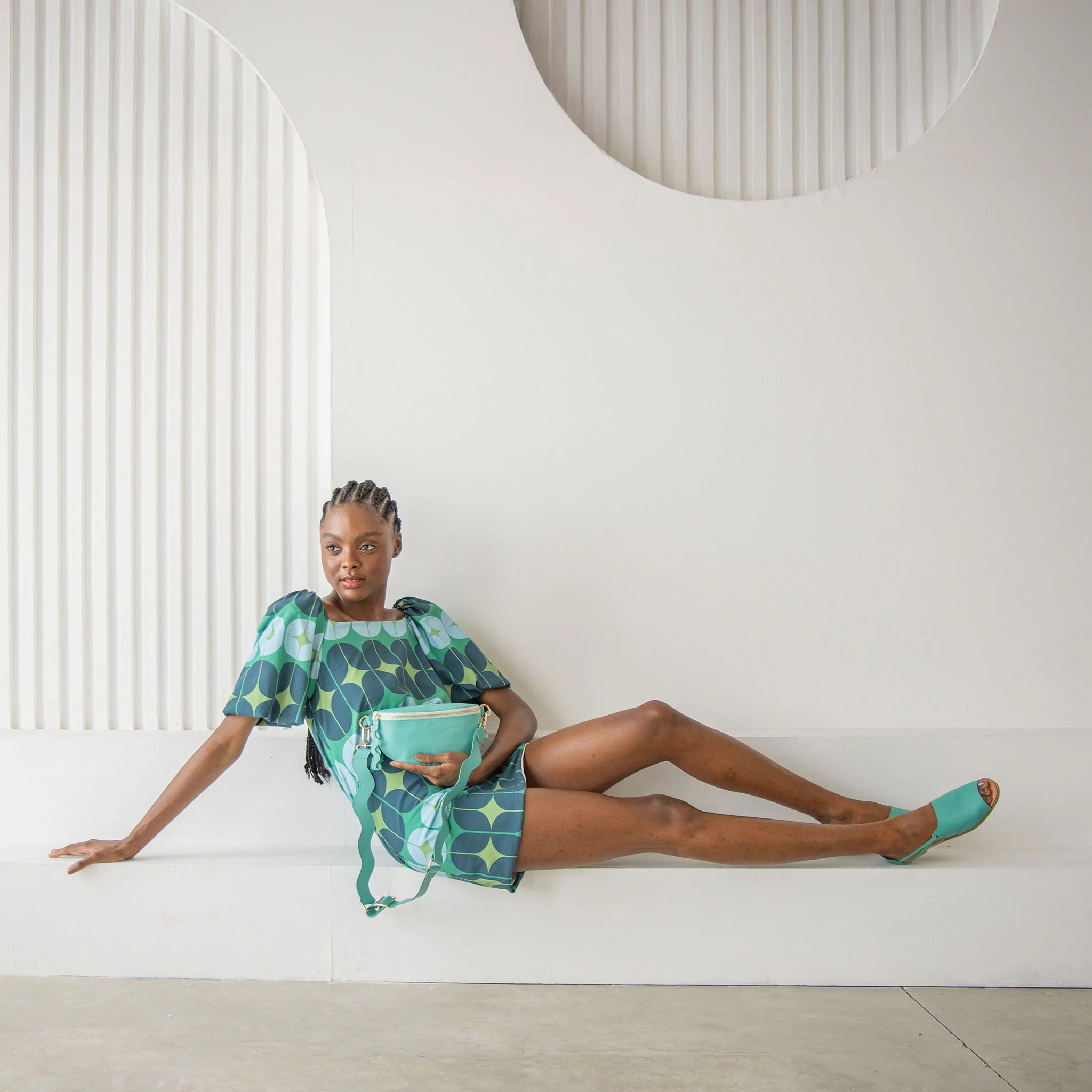 Turquoise Blue Crossbody - Image 4