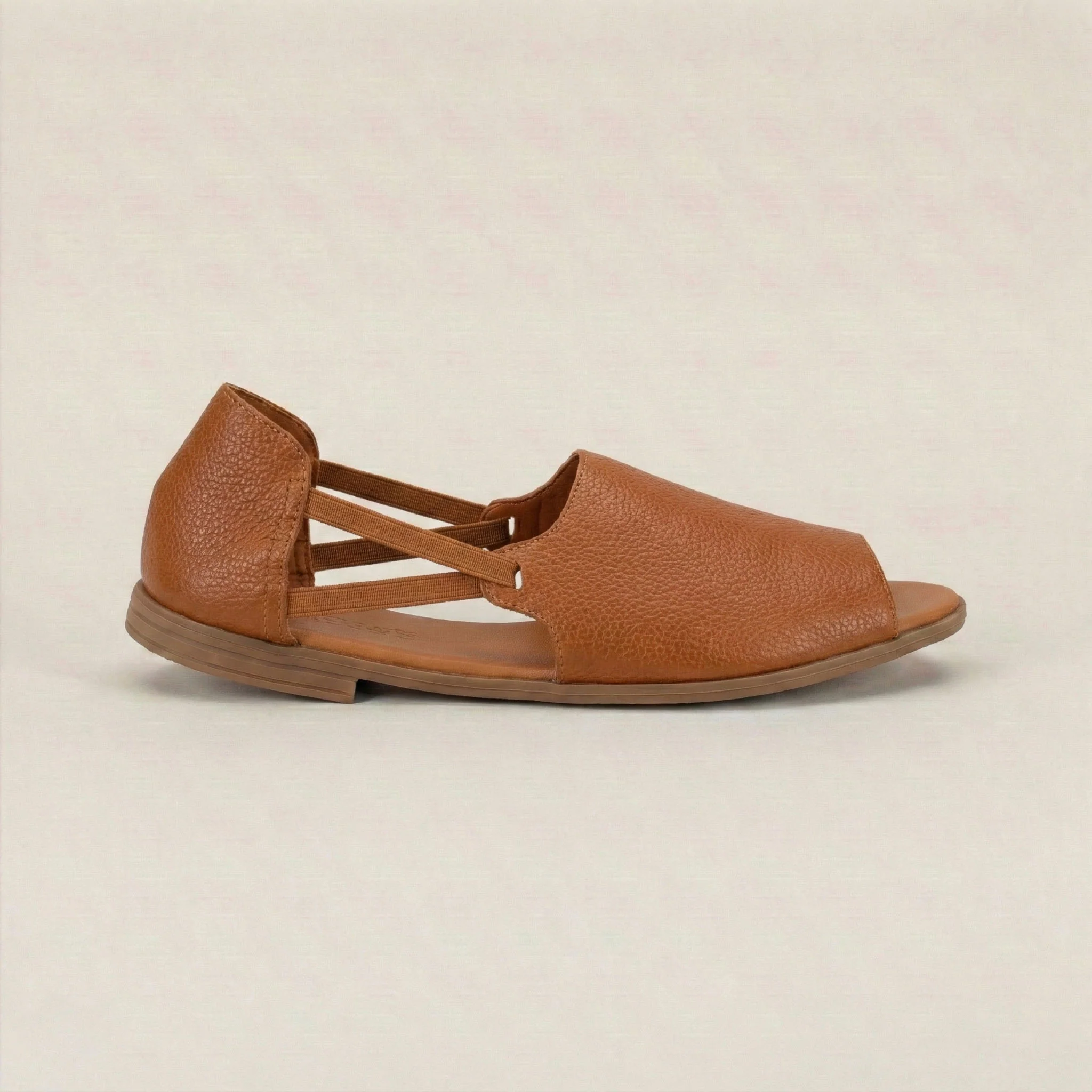 Cognac Peep Toes - Image 3