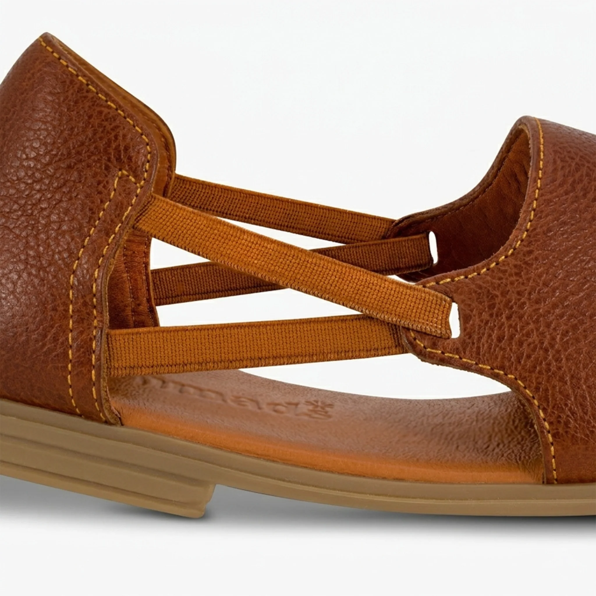 Cognac Peep Toes - Image 5