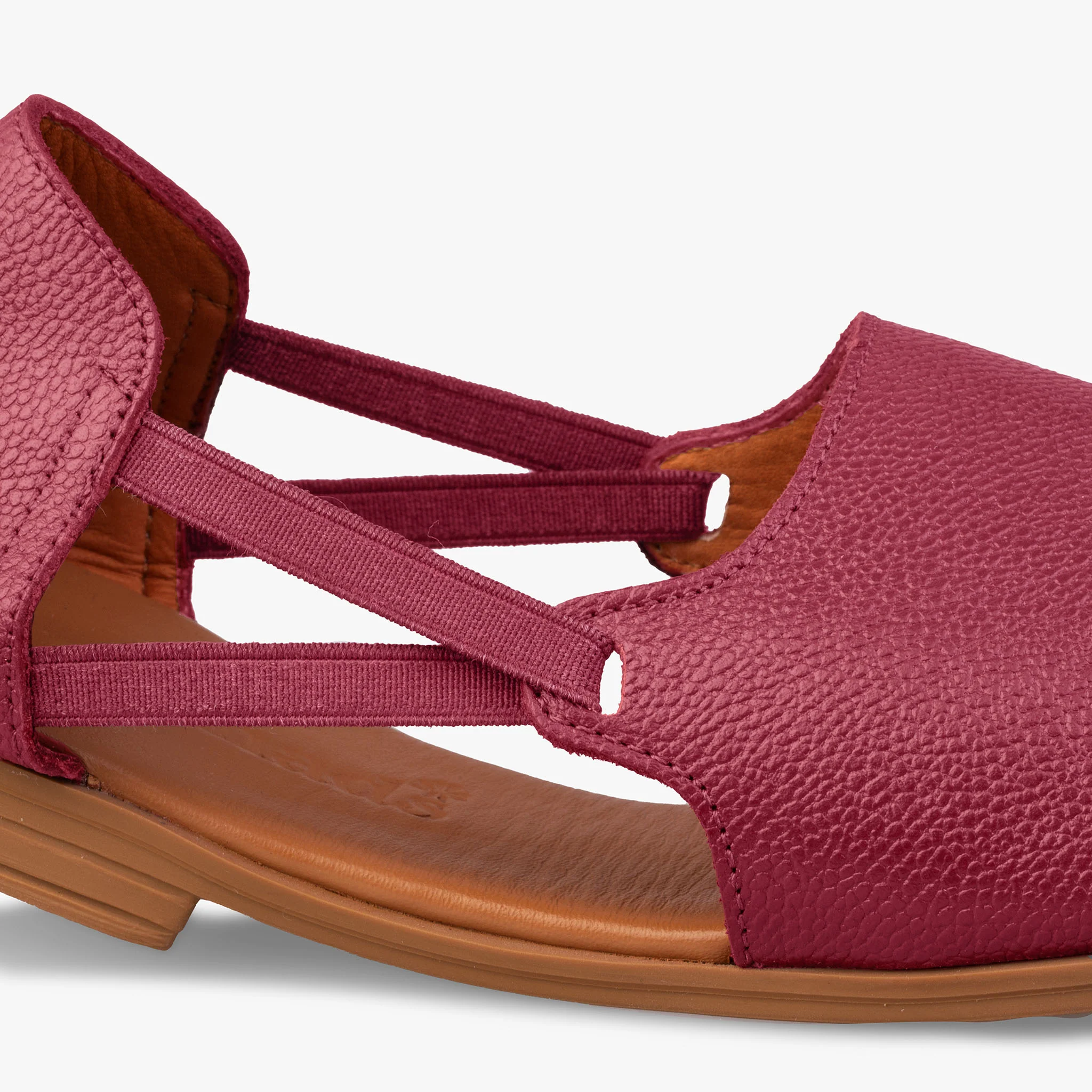 Burgundy Vintage Peep Toes - Image 7