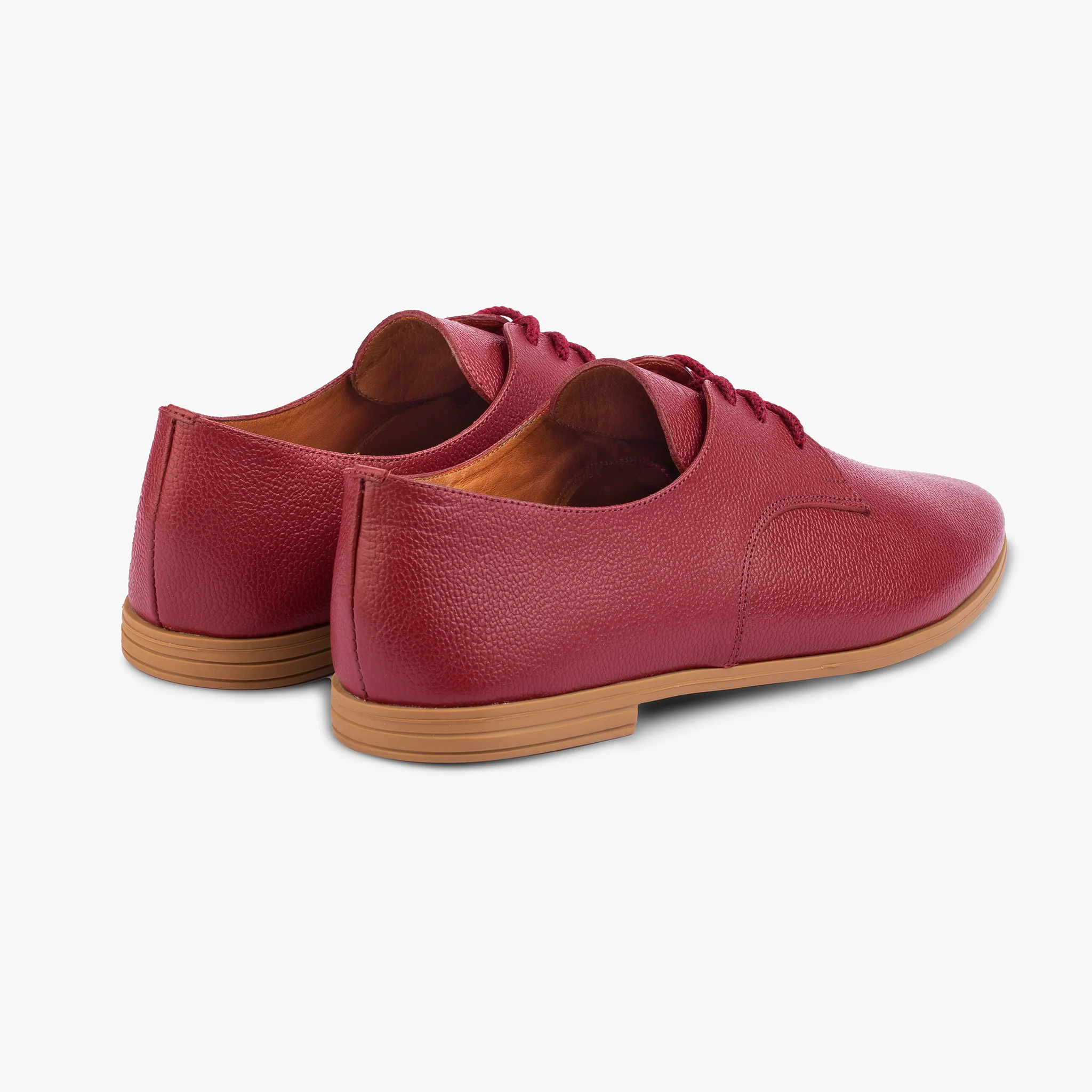 Burgundy Vintage Oxfords - Image 7