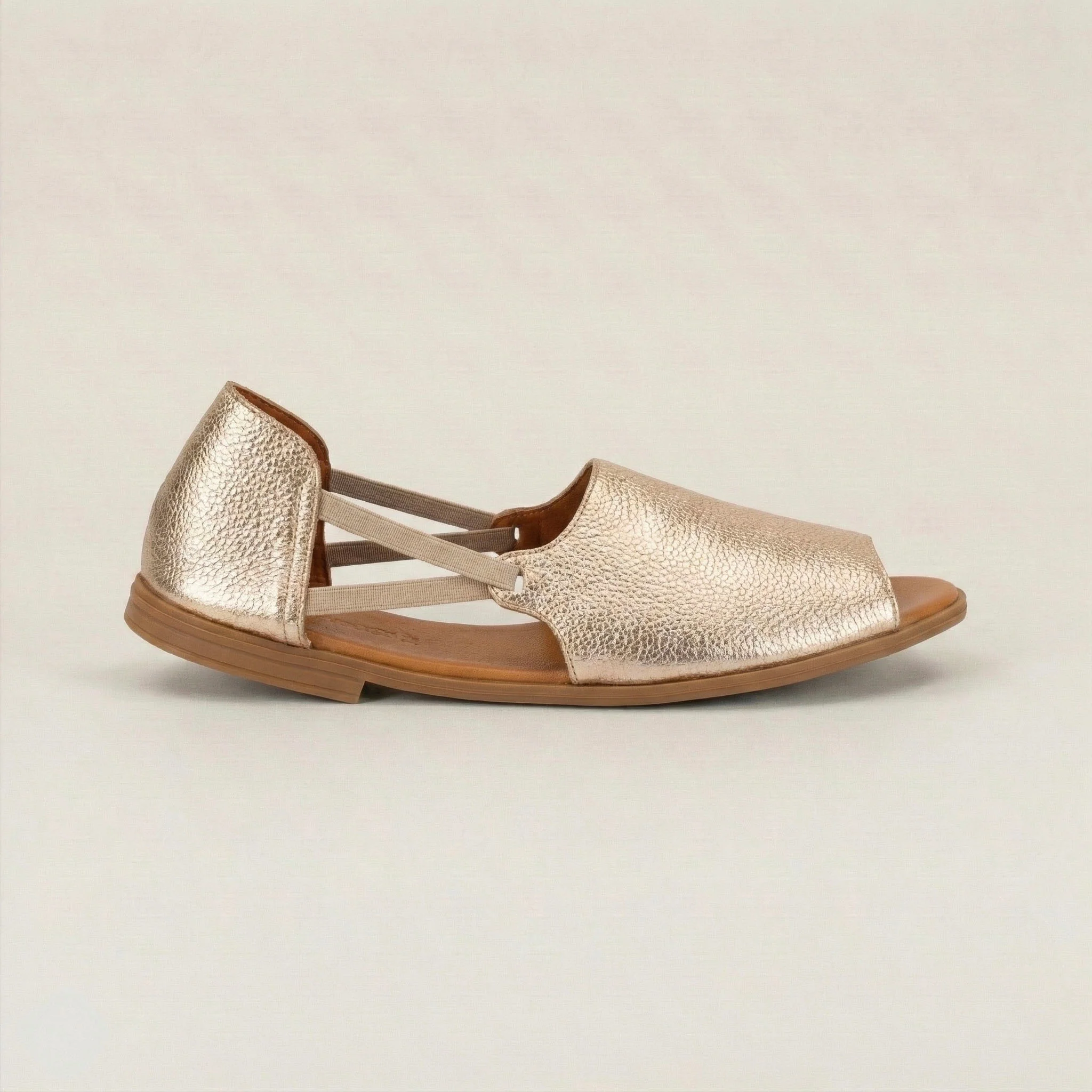 Brilliant Gold Peep Toes - Image 3