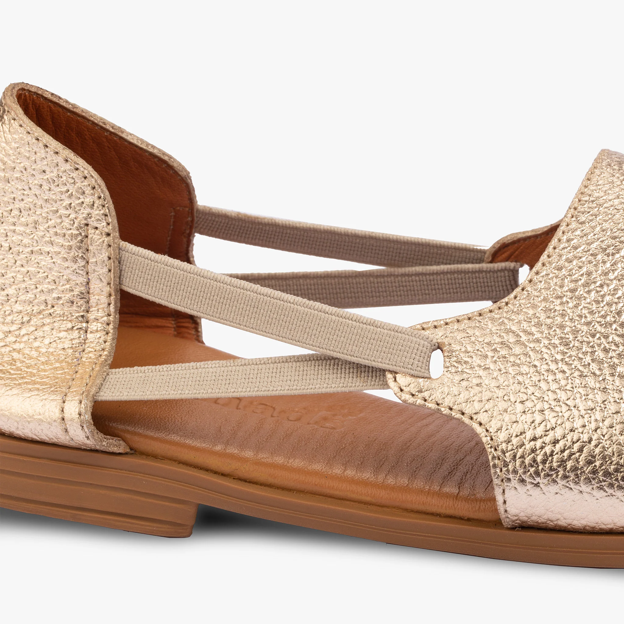 Brilliant Gold Peep Toes - Image 5