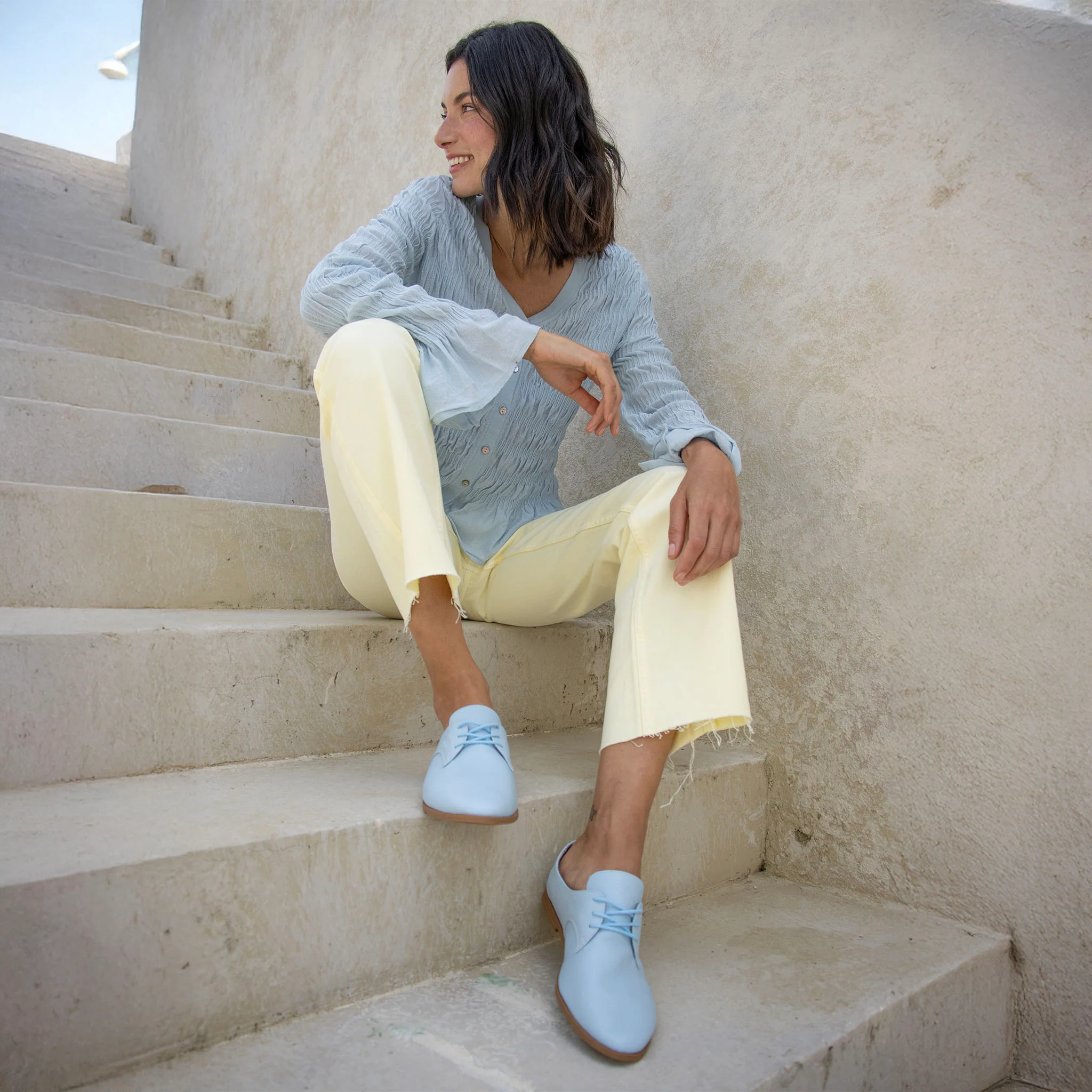 Blue Cloud Oxfords - Image 4