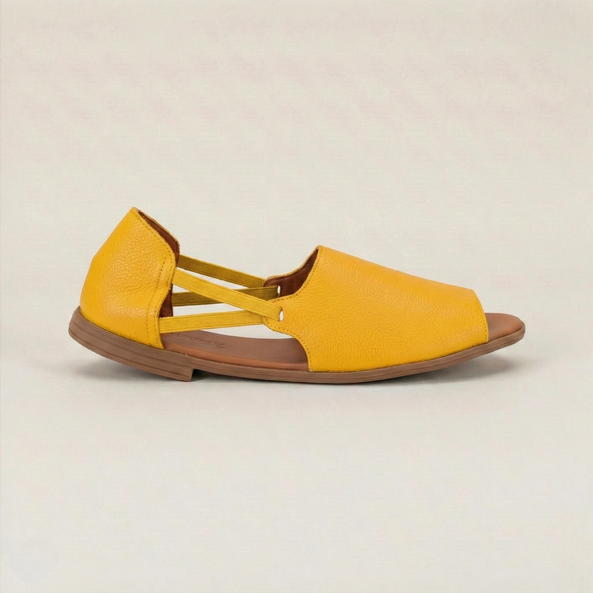 Sunshine Yellow Peep Toes - Image 3