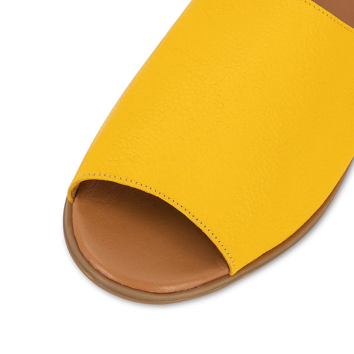 Sunshine Yellow Peep Toes - Image 8